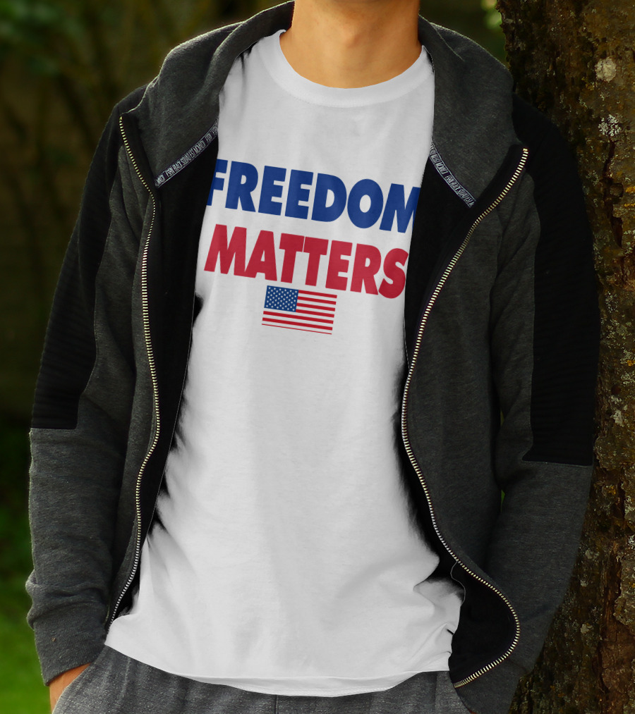 FREEDOM MATTERS USA FLAG T-Shirt