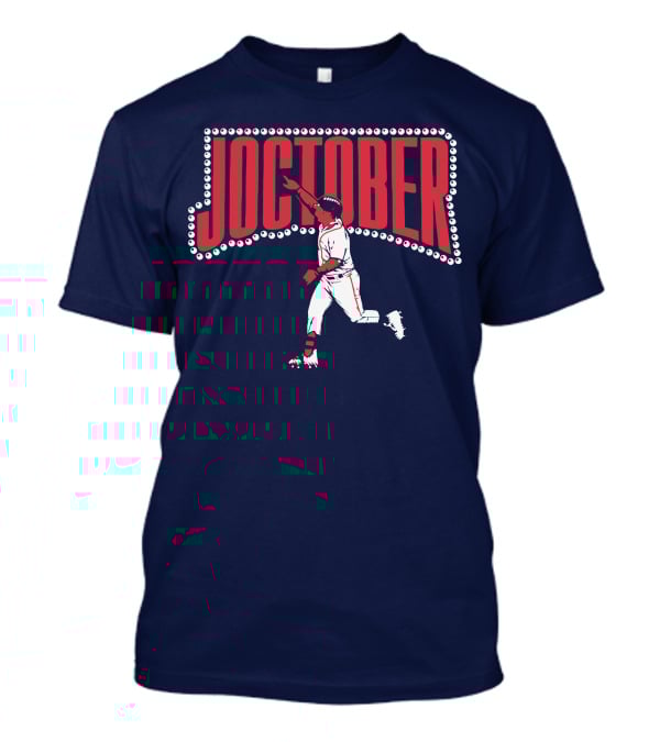 Joctober Baseball Icon Joc Pederson T-Shirt