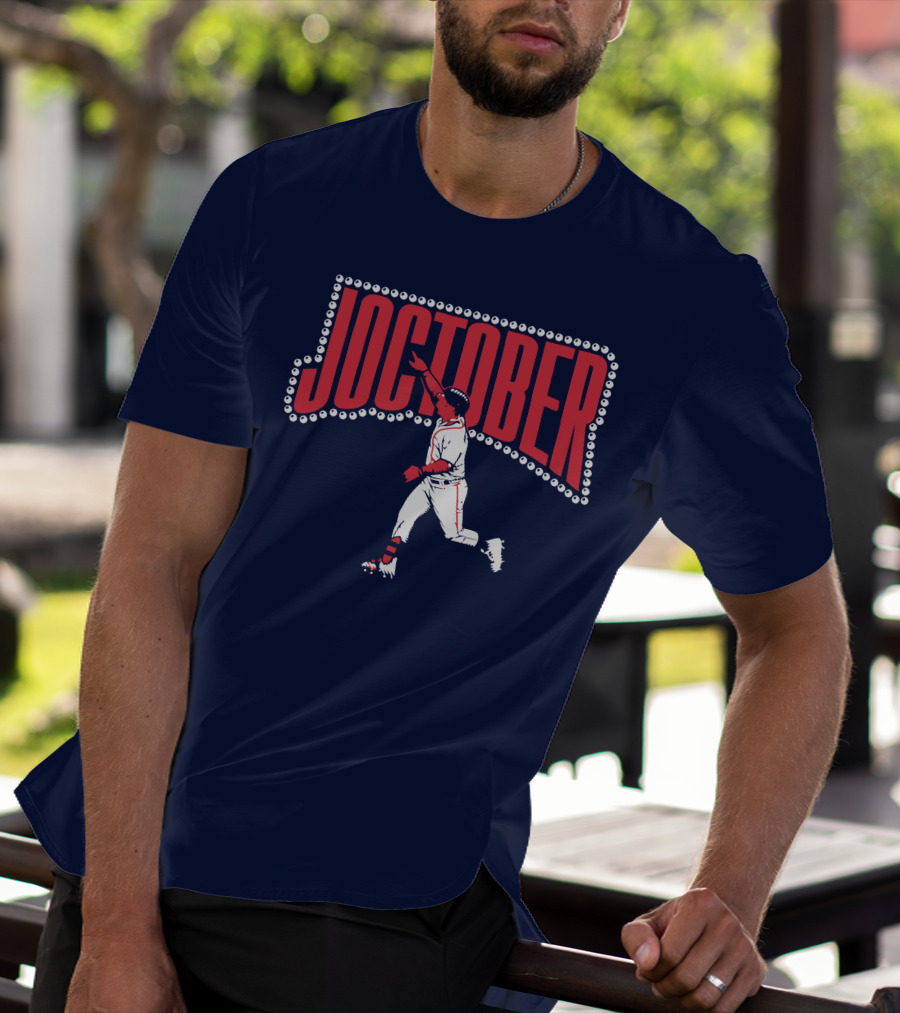 Joctober Baseball Icon Joc Pederson T-Shirt