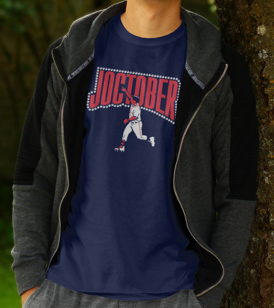 Joctober Baseball Icon Joc Pederson T-Shirt