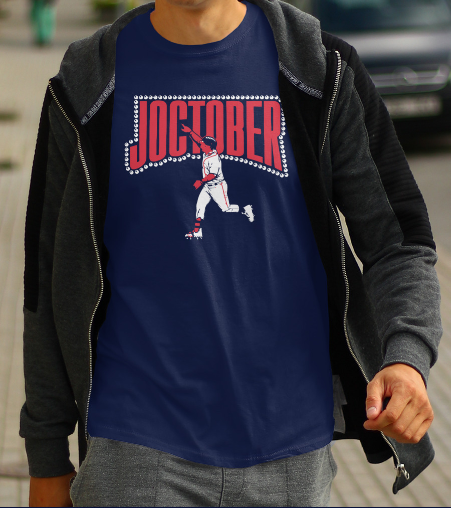 Joctober Baseball Icon Joc Pederson T-Shirt