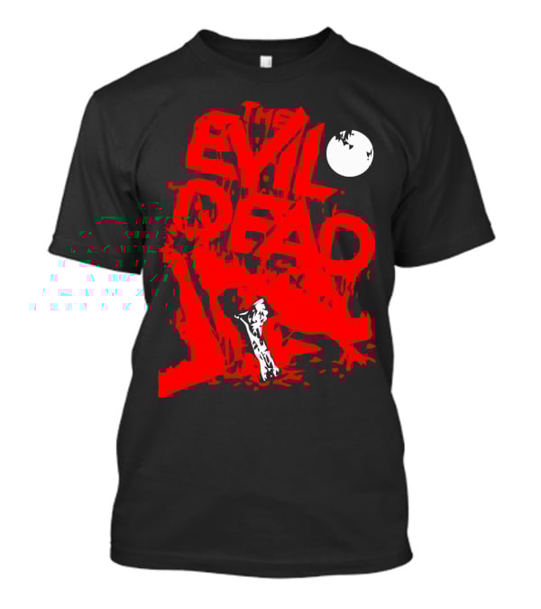 The Evil Dead Red Axe Moon T-Shirt