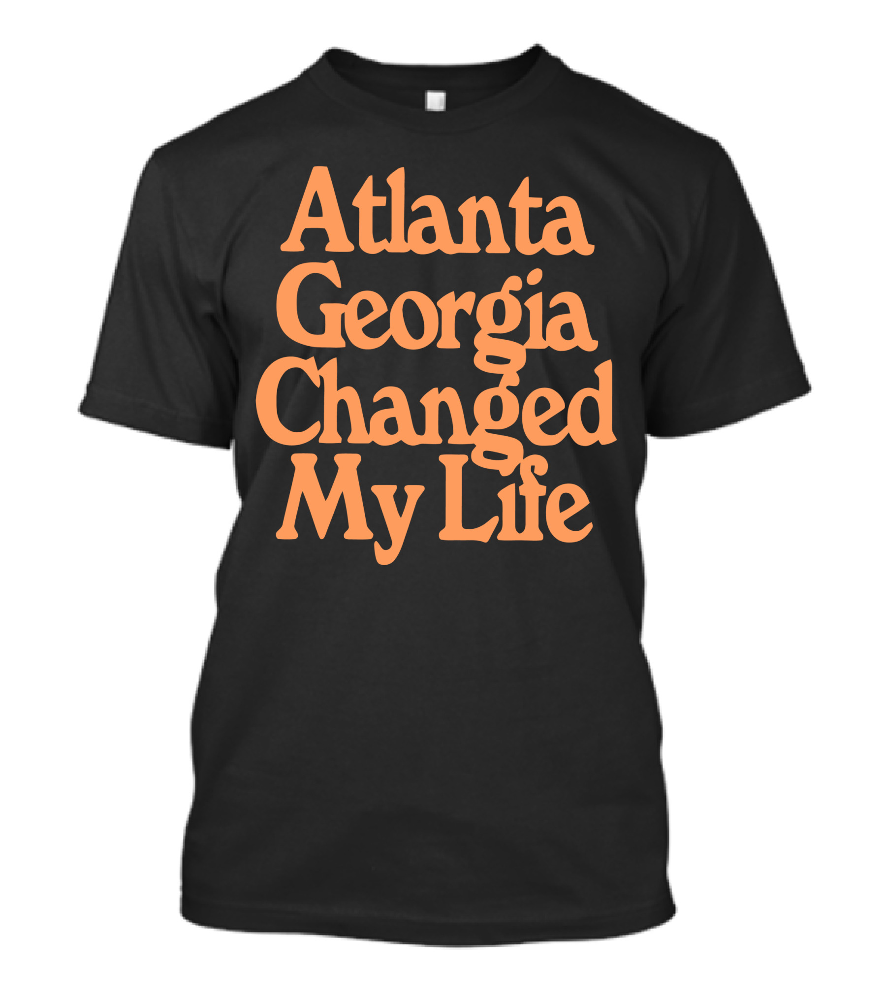 Atlanta Hawks Atlanta Georgia Changed My Life T-Shirt