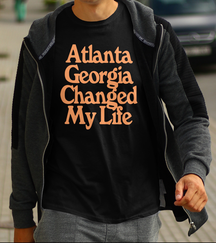 Atlanta Hawks Atlanta Georgia Changed My Life T-Shirt