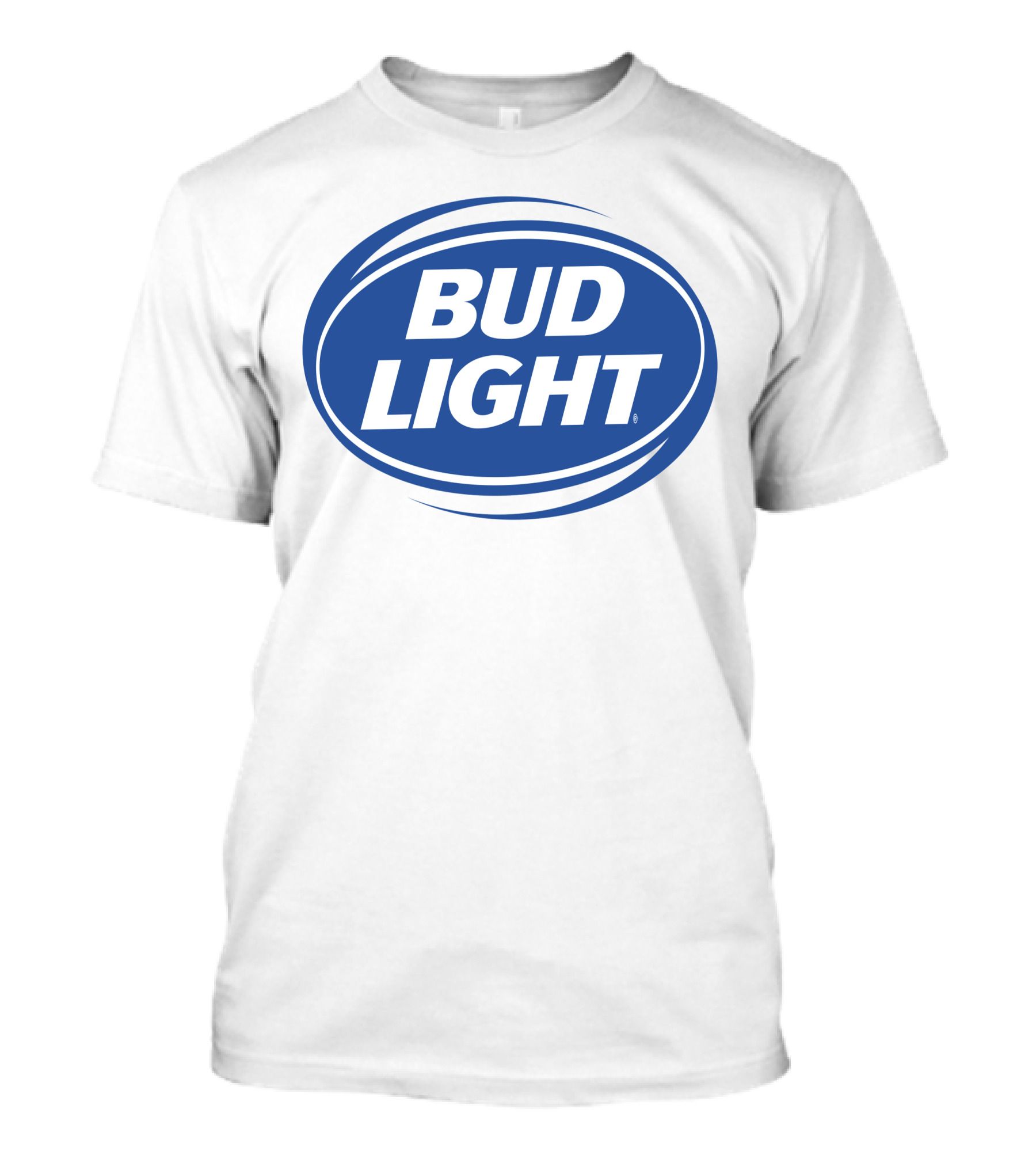 Bud Light Classic Blue Oval T-Shirt