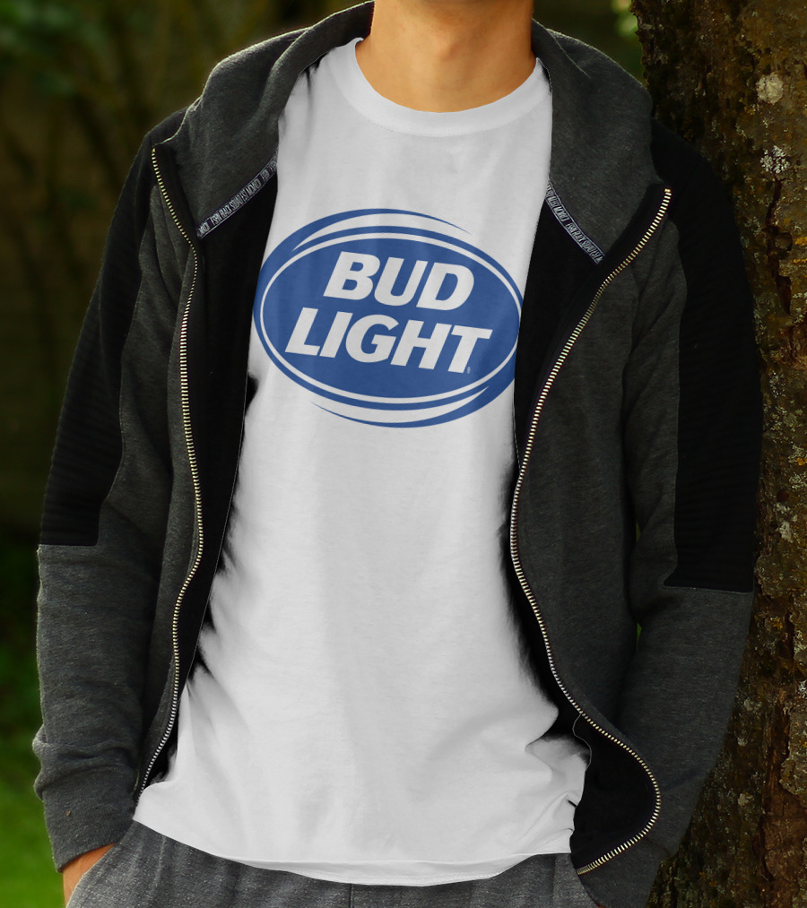 Bud Light Classic Blue Oval T-Shirt