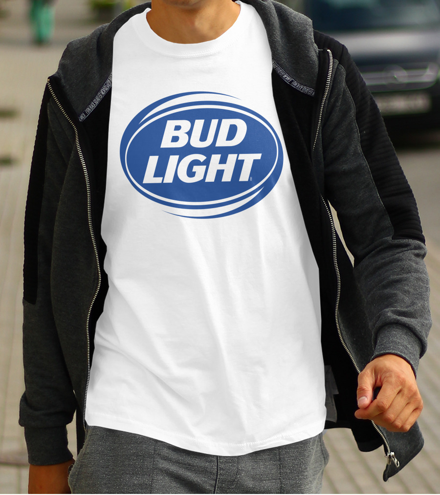 Bud Light Classic Blue Oval T-Shirt