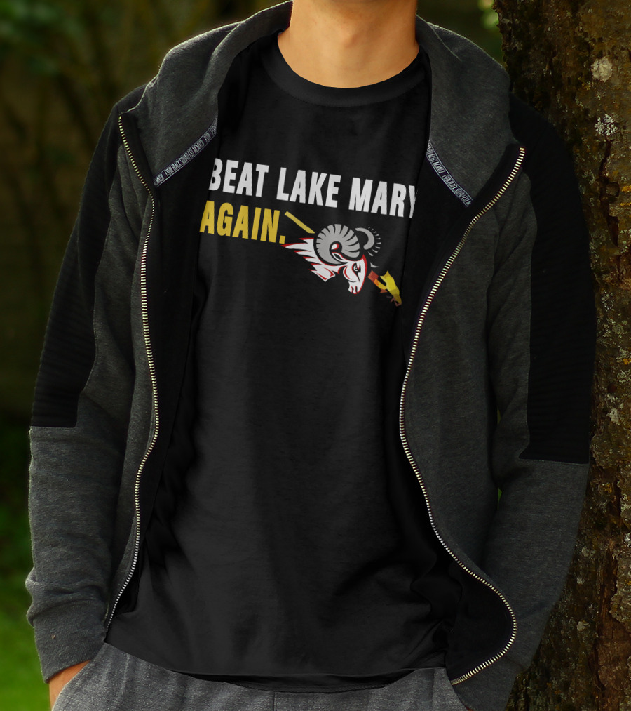 Beat Lake Mary Rams Again T-Shirt