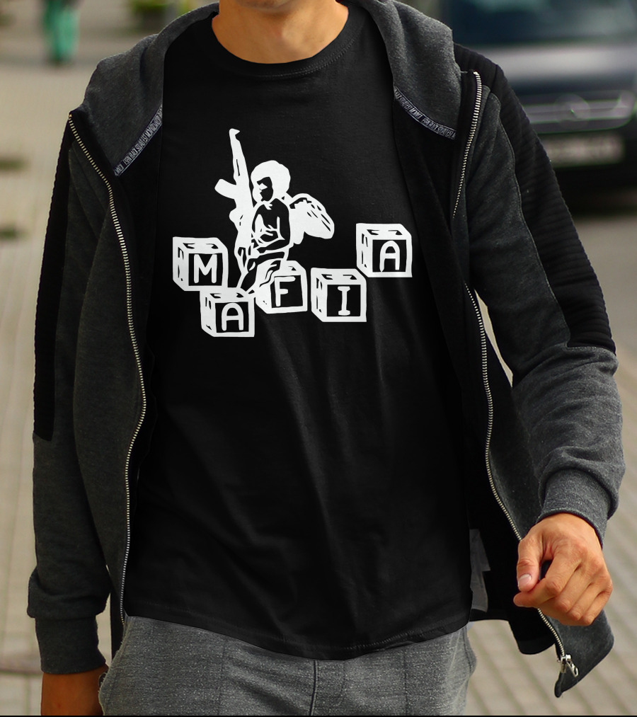 Kai Cenat Mafia Cherub Blocks T-Shirt