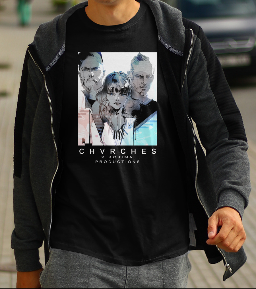 CHVRCHES X Kojima Productions Death Stranding Collaboration T-Shirt