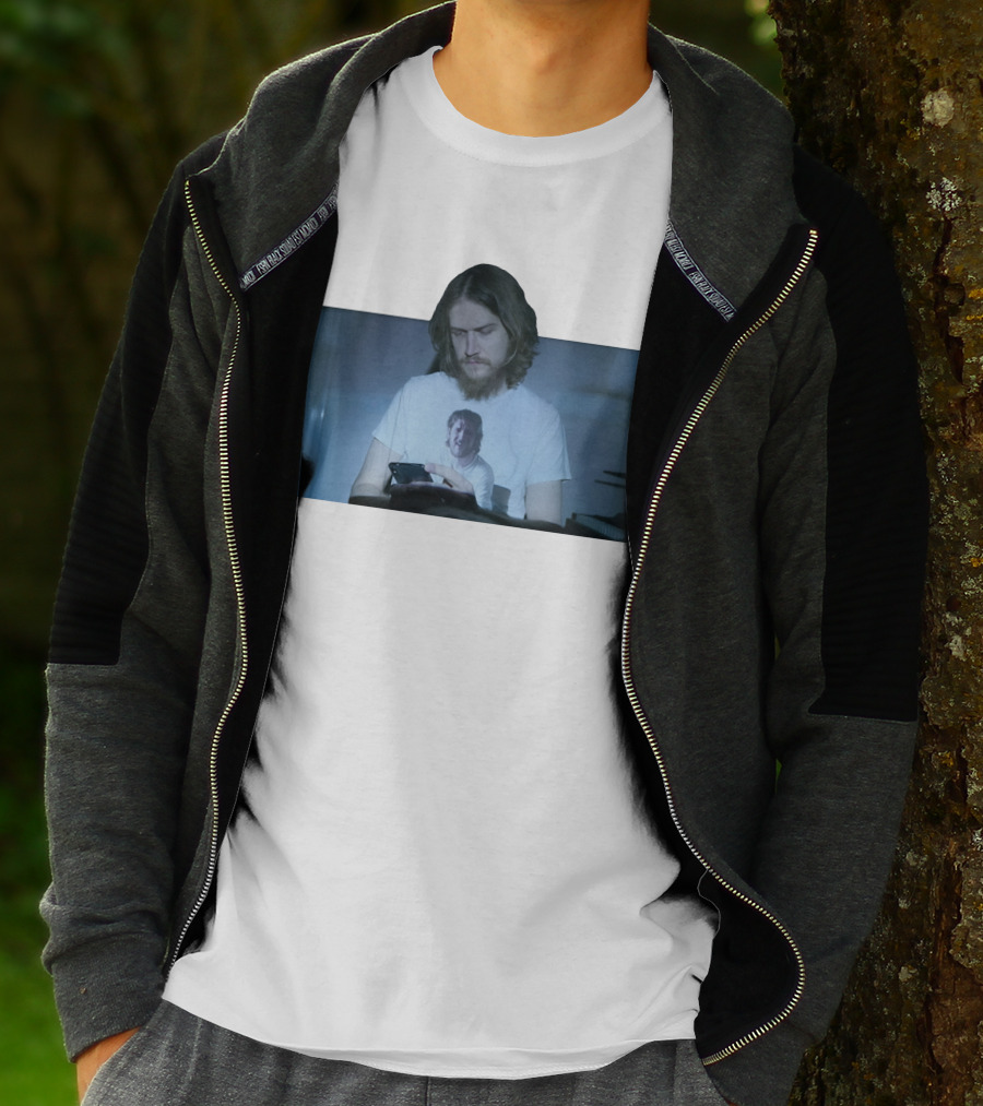 Projection Bo Burnhams White Shirt Digital Illumination T-Shirt