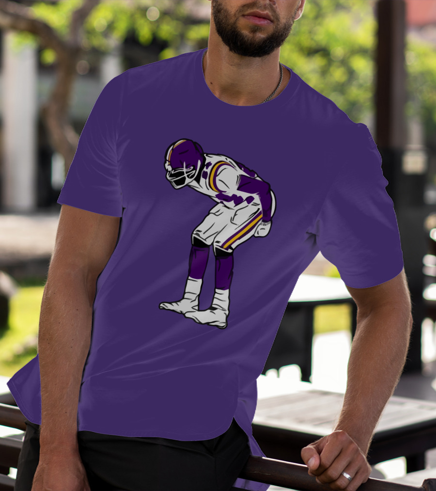 Randy Moss Minnesota Vikings Iconic Mooning T-Shirt