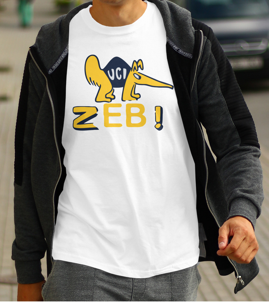 UCI Zeb Baseball Anteater T-Shirt