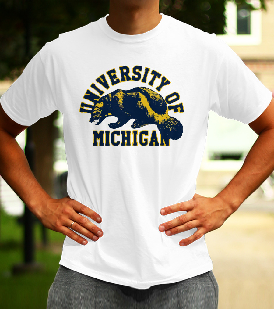 University Of Michigan Wolverines Vintage Wolverine T-Shirt