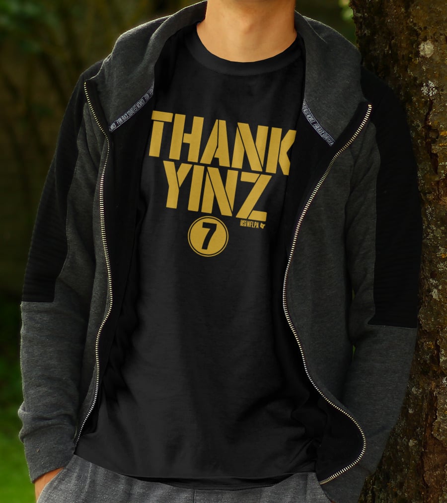 Thank Yinz 7 NFLPA Ben Roethlisberger Shop T-Shirt