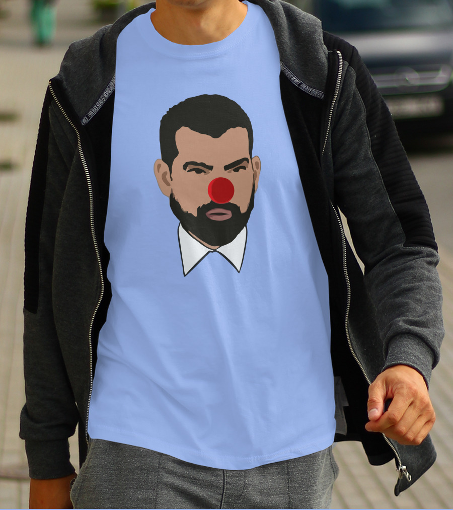 Ryan Sad Clown Red Nose T-Shirt