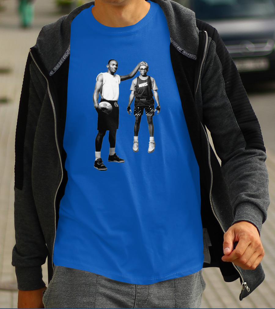 Luka Doncic Michael Jordan Spike Lee Basketball Legends T-Shirt