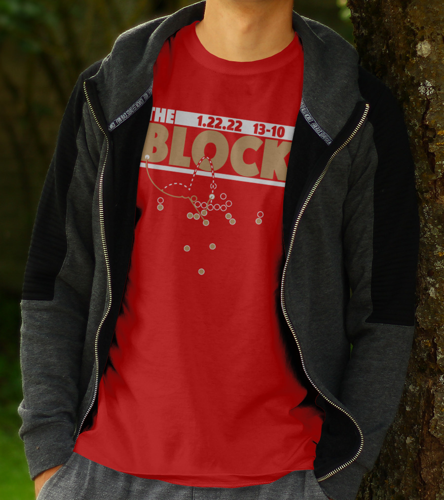 Block San Francisco 1.22.22 13-10 T-Shirt