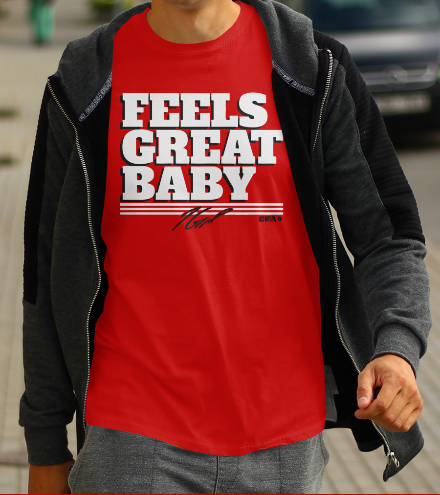 Jimmy Garoppolo Feels Great Baby NFLPA T-Shirt