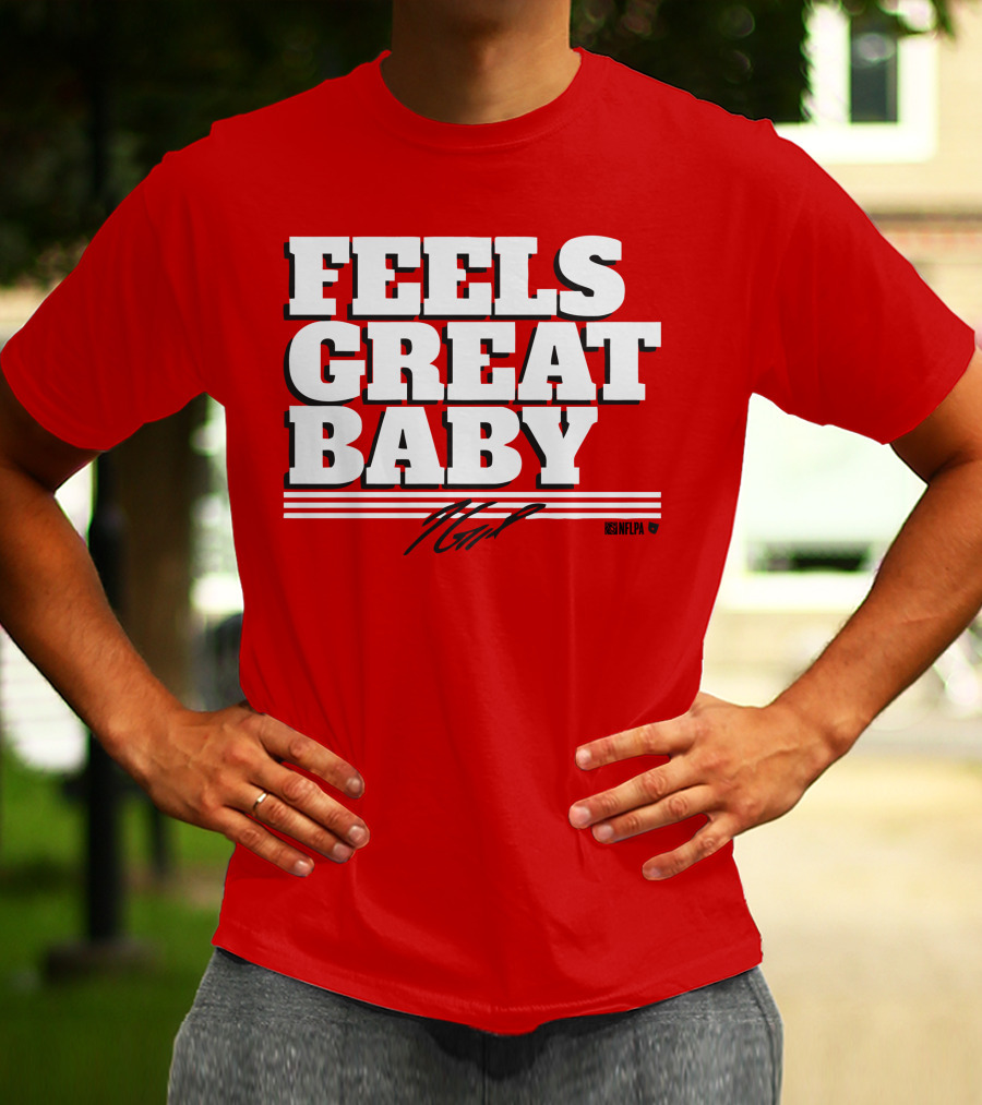 Jimmy Garoppolo Feels Great Baby NFLPA T-Shirt