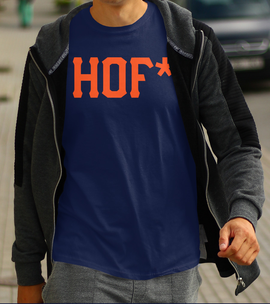 HOF* Navy Orange T-Shirt