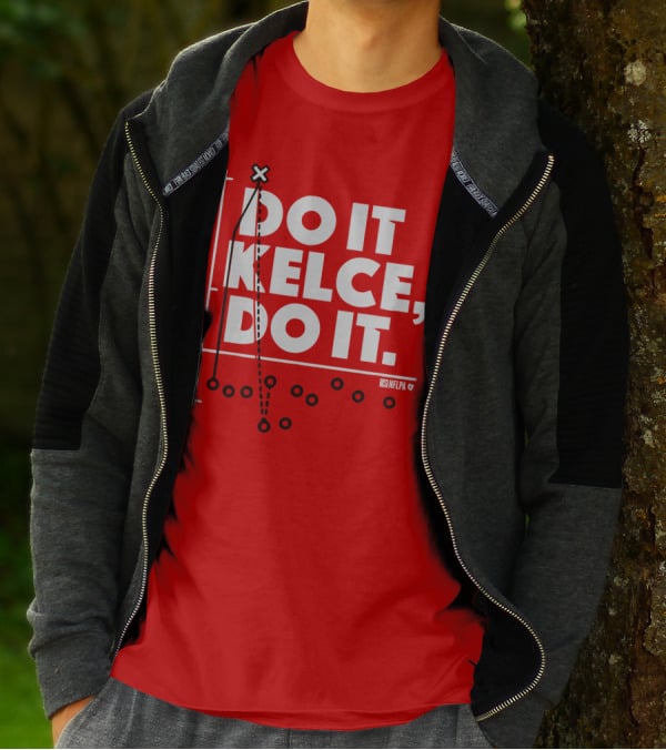 Do It Kelce Do It NFLPA Football Play T-Shirt