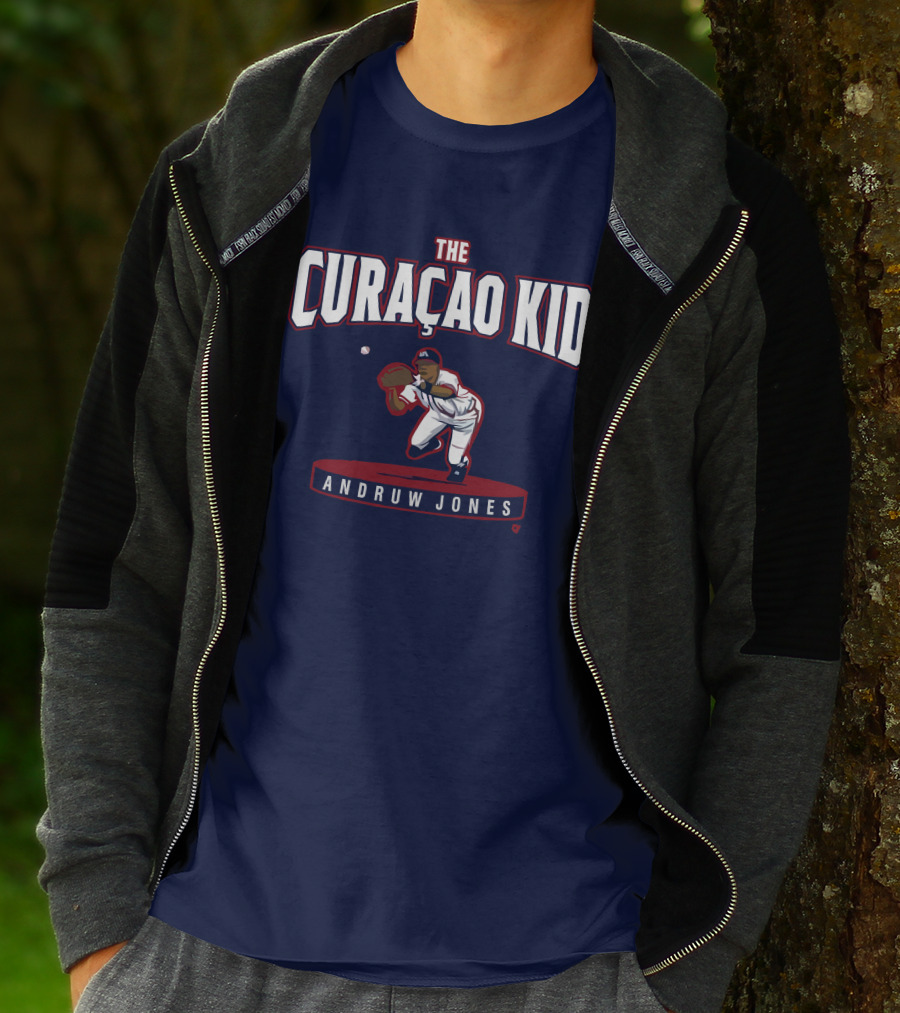 The Curaçao Kid Andruw Jones Baseball Player T-Shirt