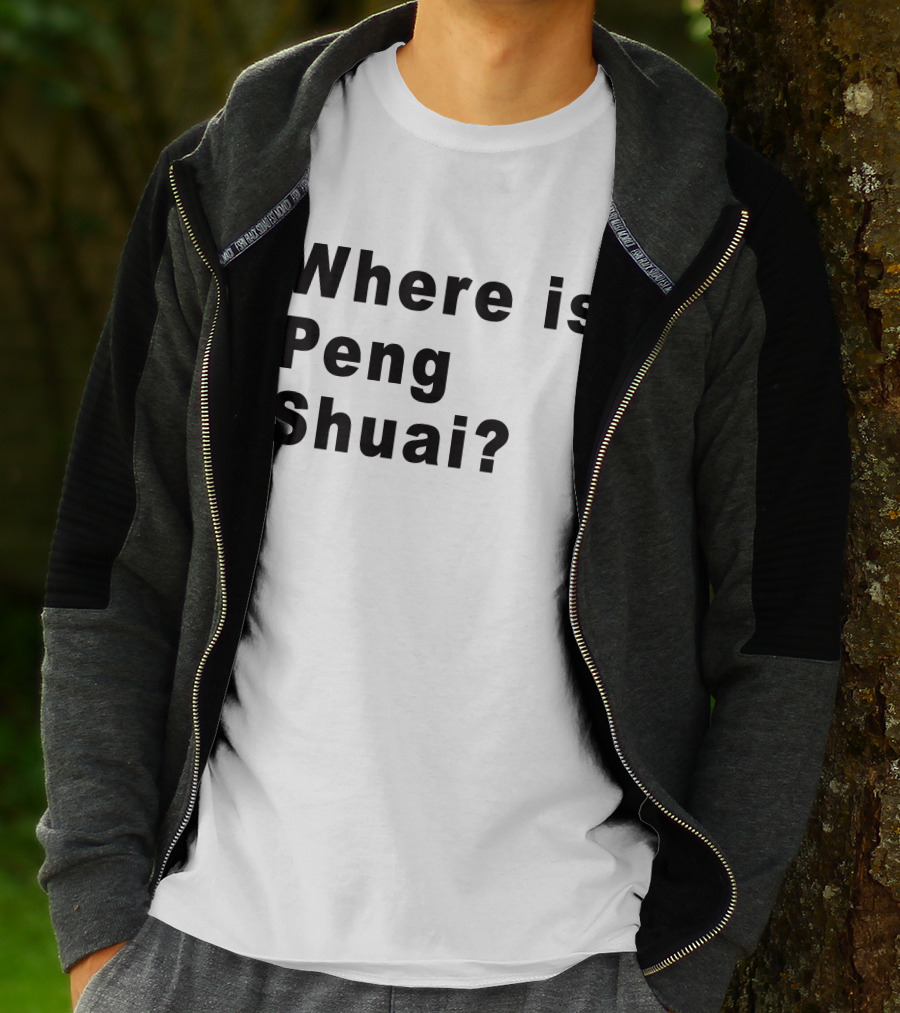 Where Is Peng Shuai Question T-Shirt