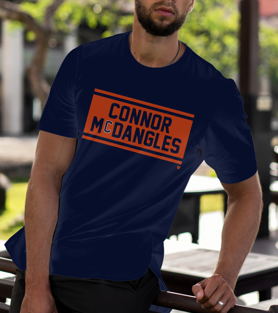 Connor McDavid McDangles Text Block T-Shirt