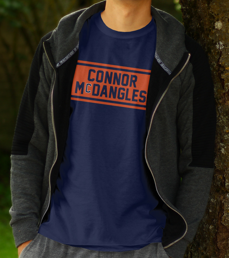Connor McDavid McDangles Text Block T-Shirt