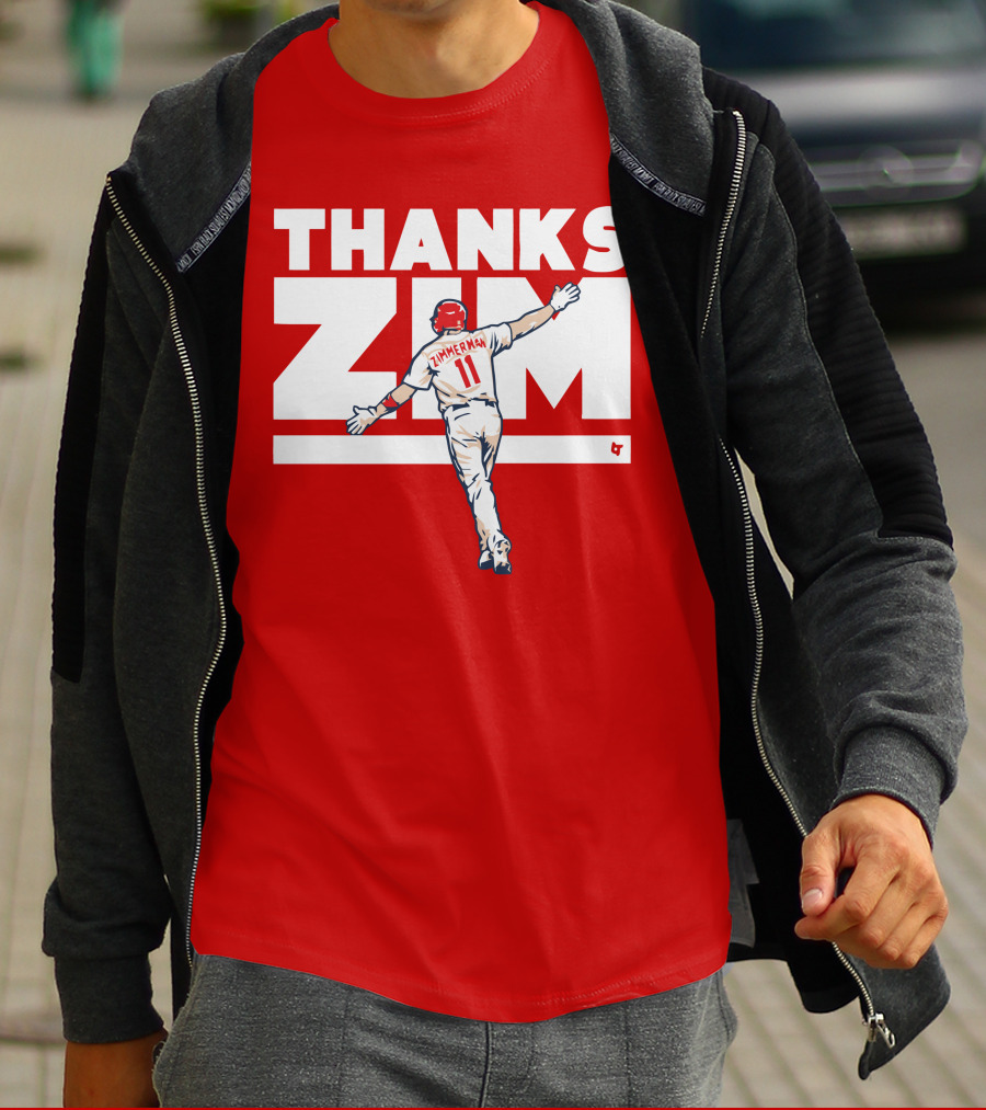 Thanks Zim Ryan Zimmerman 11 T-Shirt
