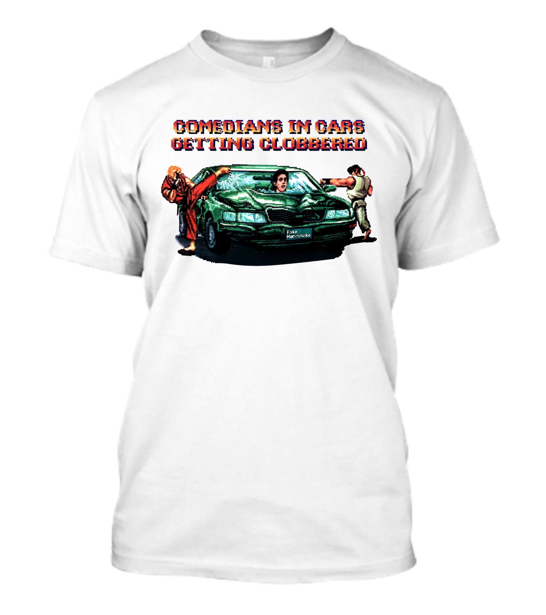 Comedians In Cars Getting Clobbered Fake Nhuatsukee T-Shirt