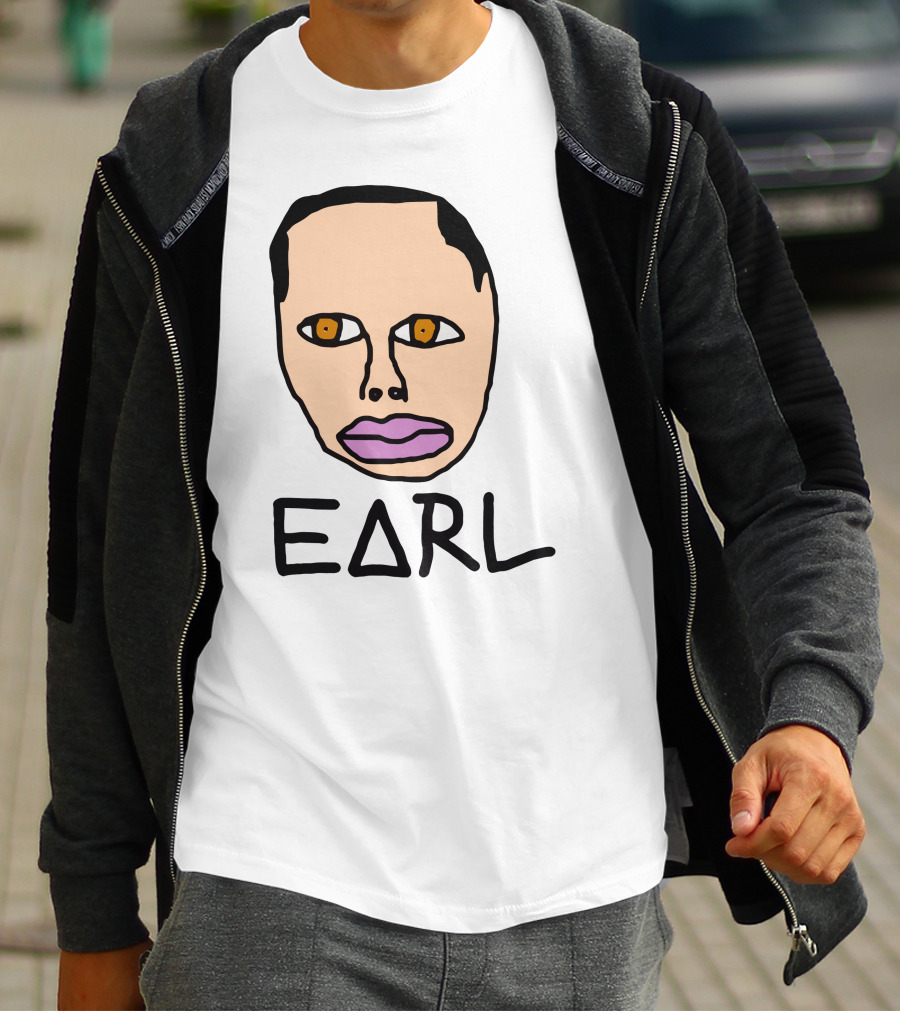 Earl Sweatshirt Odd Future Free Earl Face Drawing T-Shirt