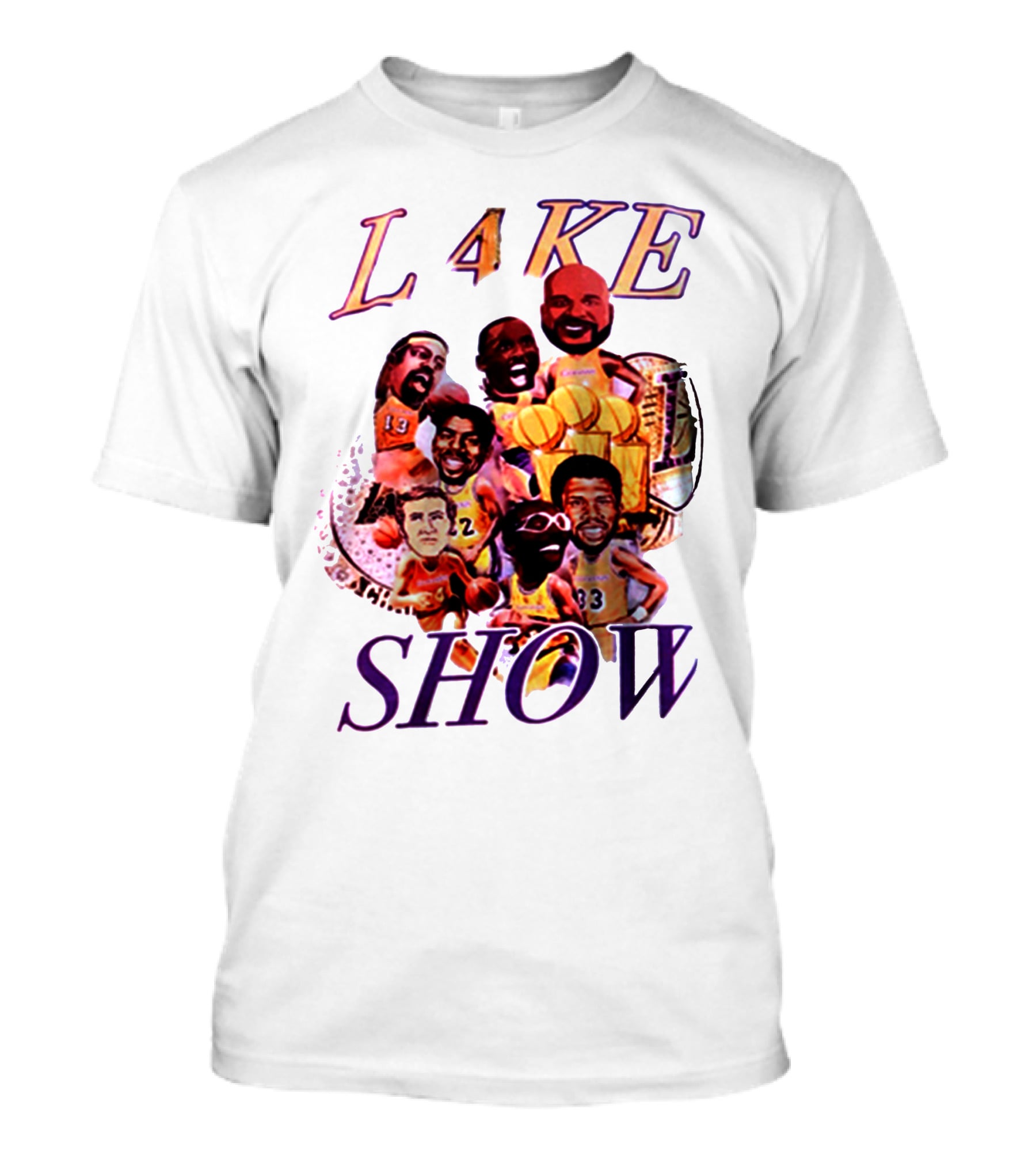 L4KE SHOW LeBron James Laker Legends T-Shirt