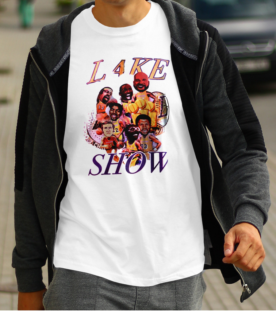 L4KE SHOW LeBron James Laker Legends T-Shirt