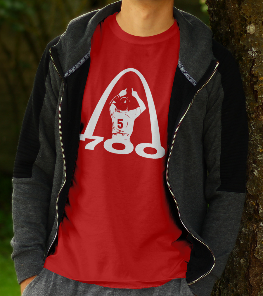 700 Baseball Arch Number 5 T-Shirt