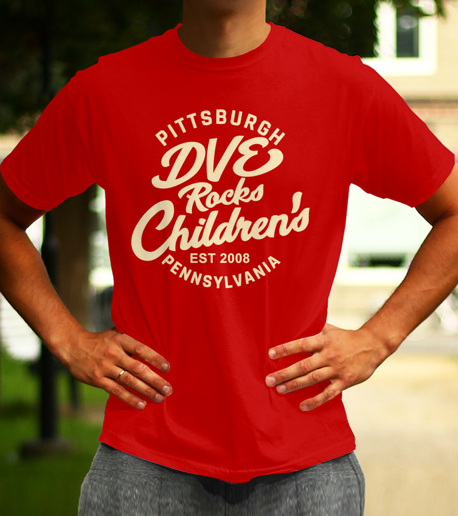 Pittsburgh DVE Rocks Children's Est 2008 Pennsylvania T-Shirt
