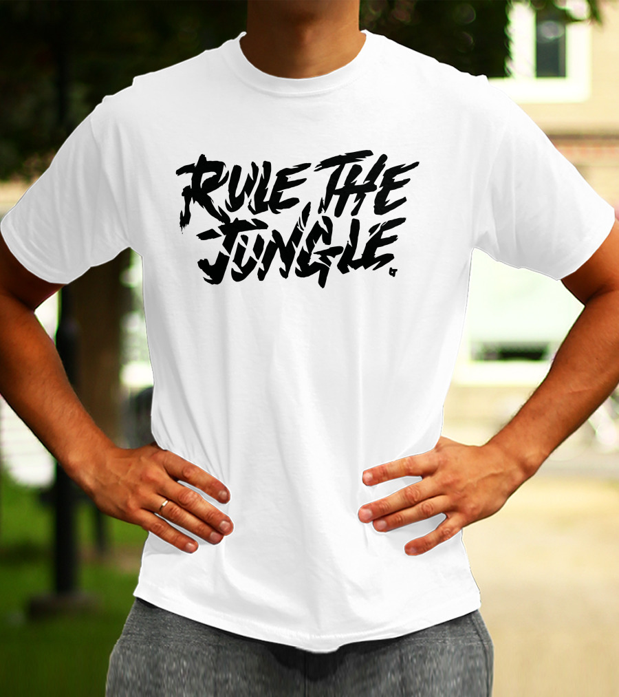 Rule The Jungle Tiger Spirit Team Dominance T-Shirt