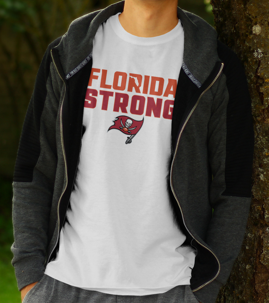 Florida Strong Buccaneers Logo Elements T-Shirt