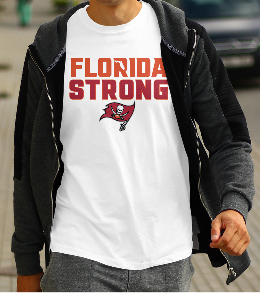 Florida Strong Buccaneers Logo Elements T-Shirt