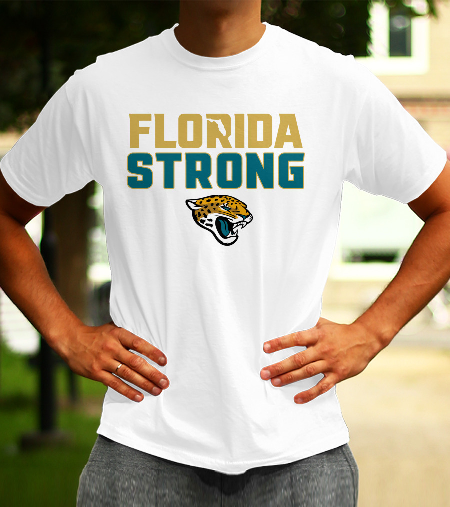 Florida Strong Jacksonville Jaguars Fan Gear T-Shirt