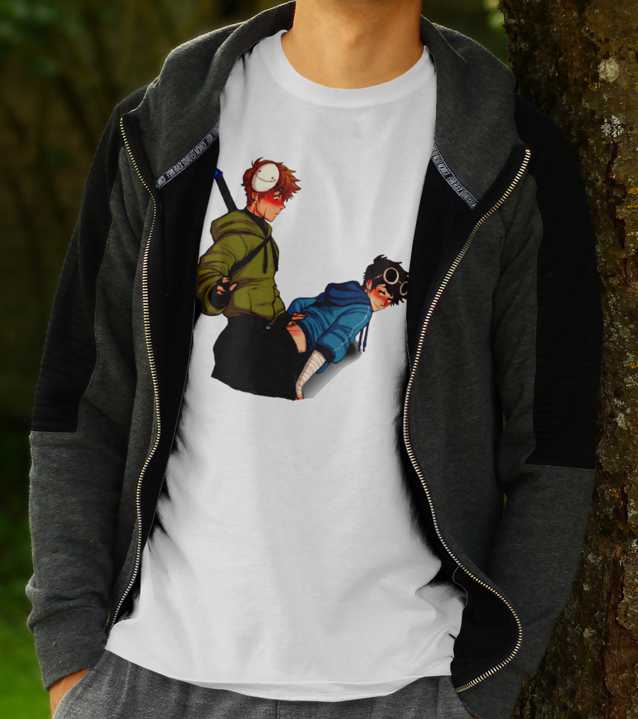 DreamNotFound Fanart Characters Fantasy Hoodie Sword Virtual Goggles T-Shirt