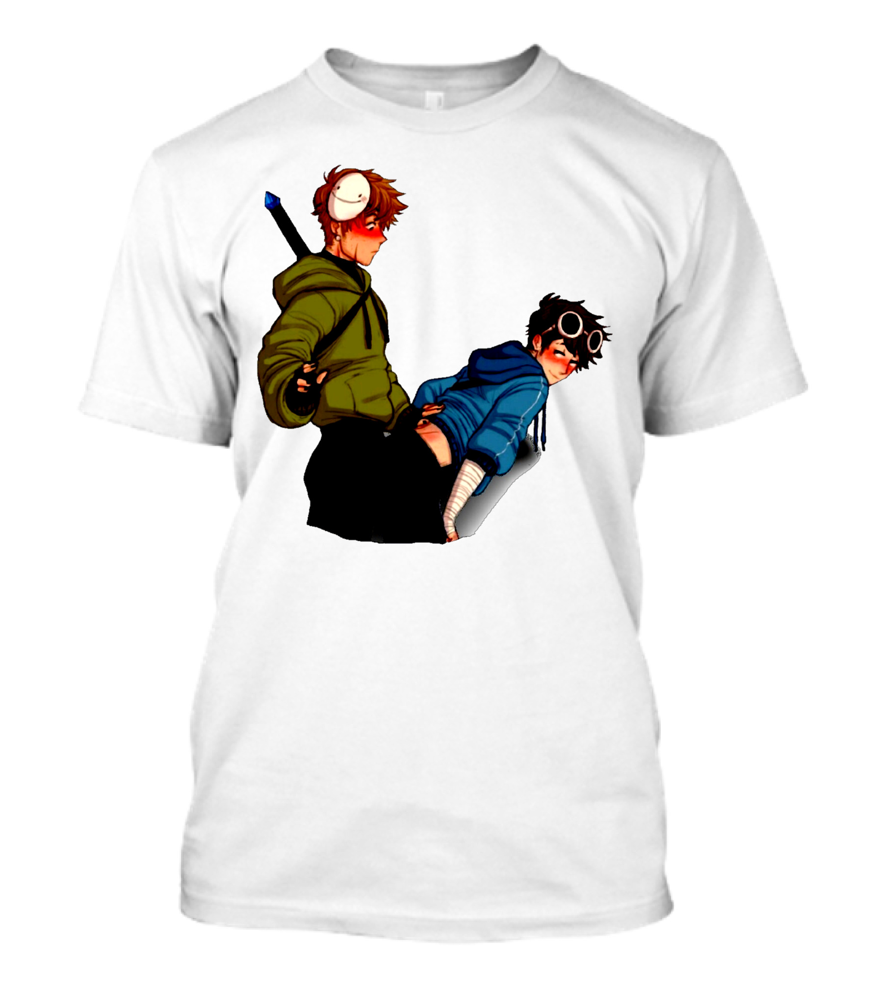NSFW DNF Dream Team Blushing Character T-Shirt