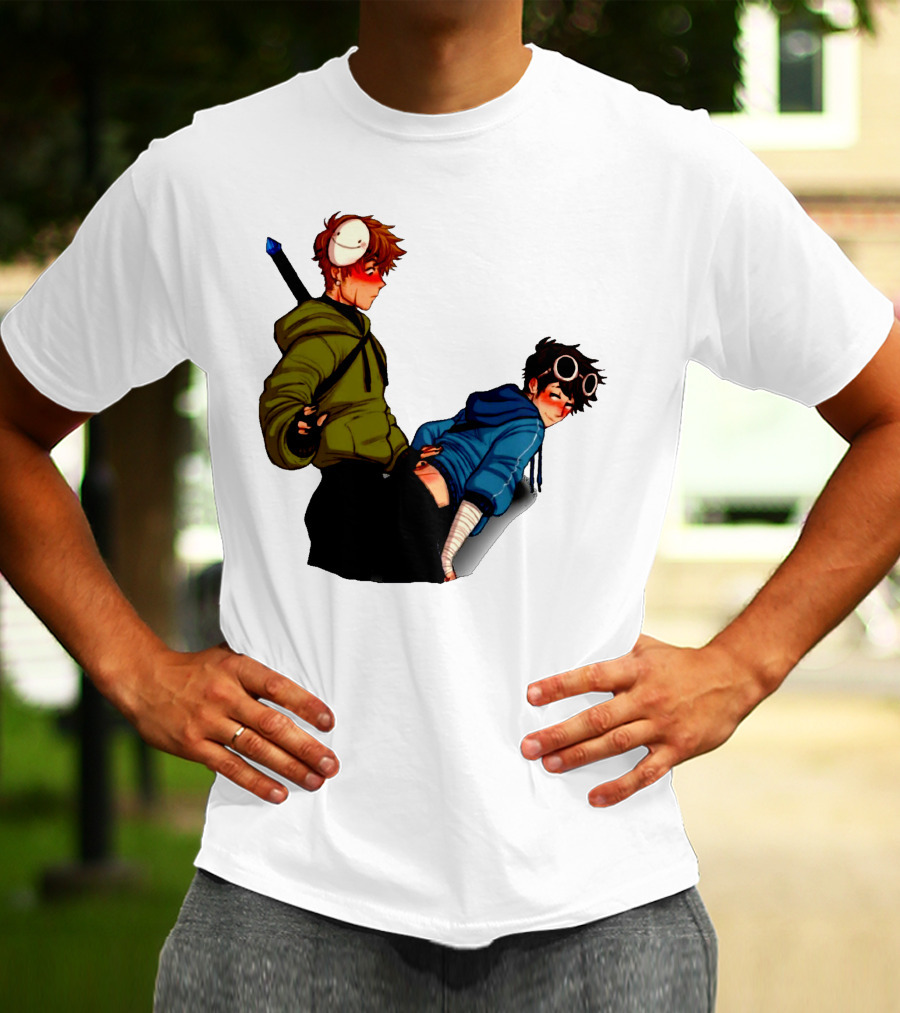 NSFW DNF Dream Team Blushing Character T-Shirt