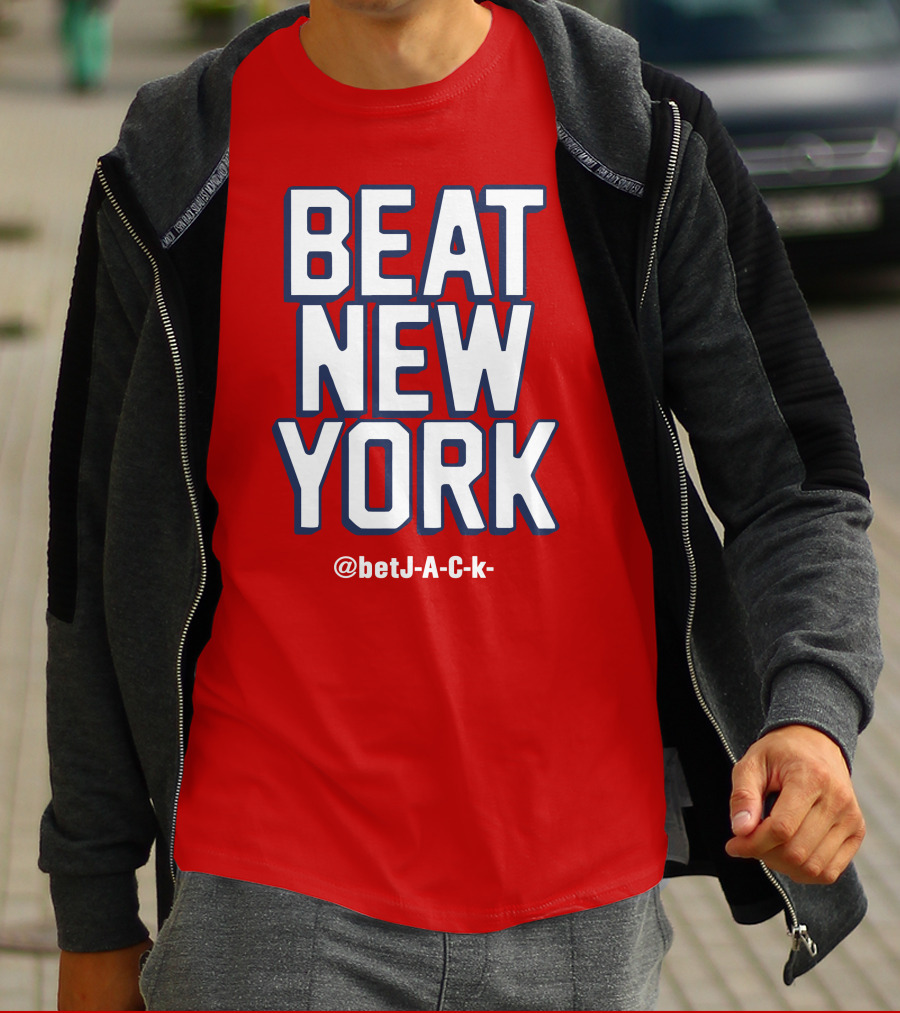 Beat New York @betJ-A-C-k- T-Shirt