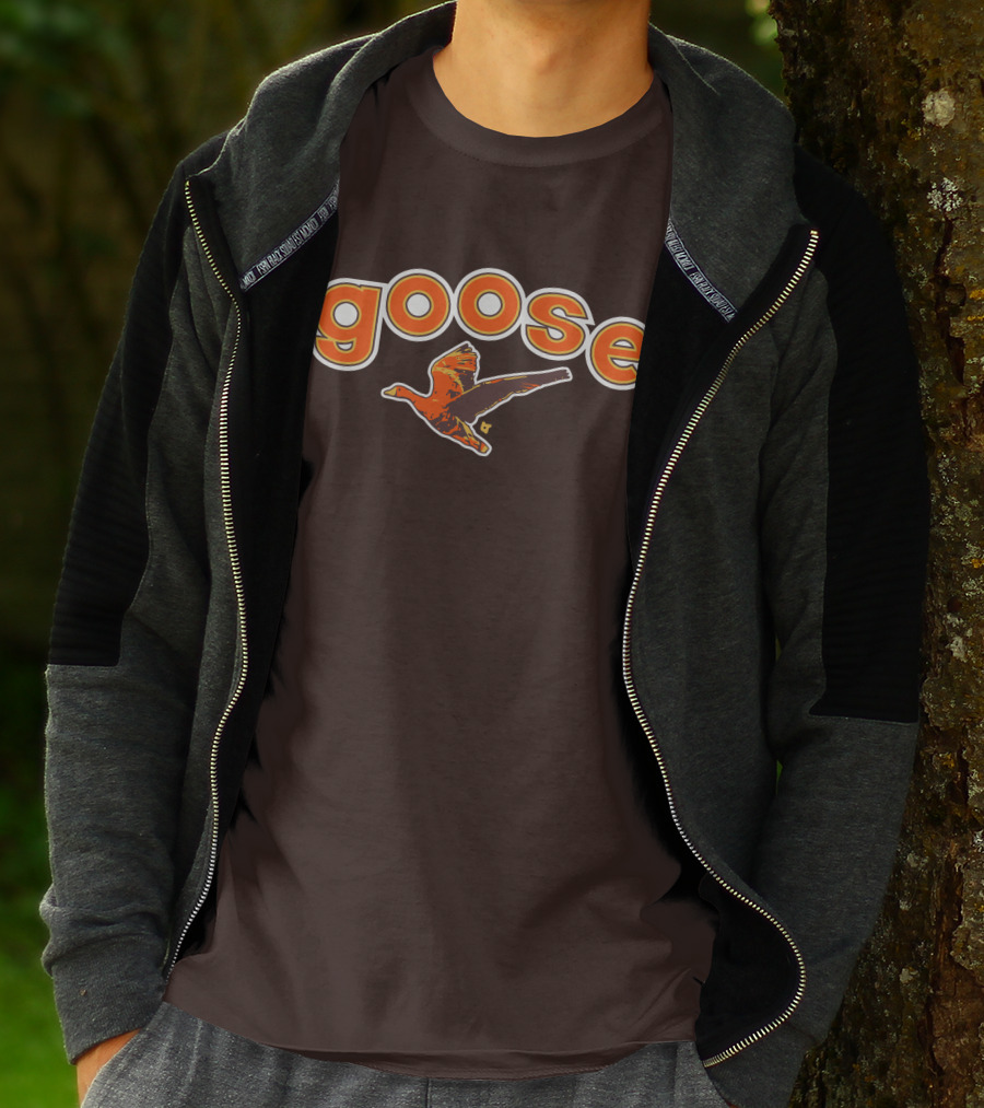 Goose Padres Brown And Orange T-Shirt