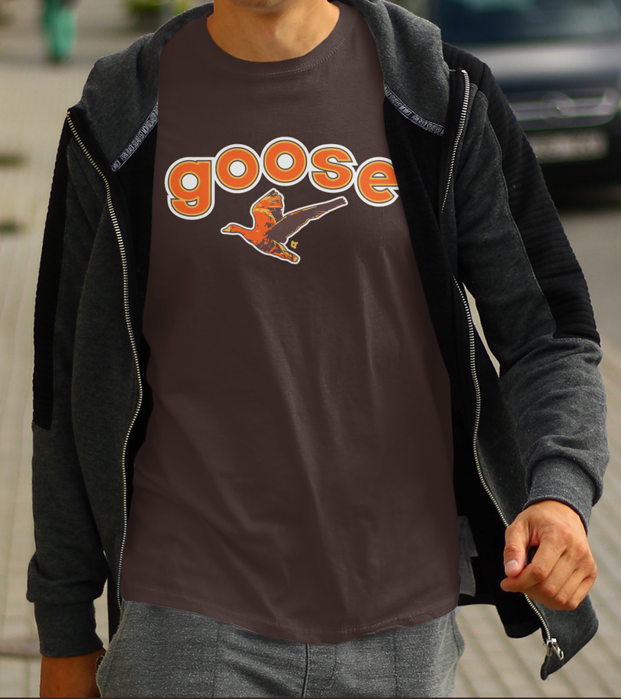 Goose Padres Brown And Orange T-Shirt