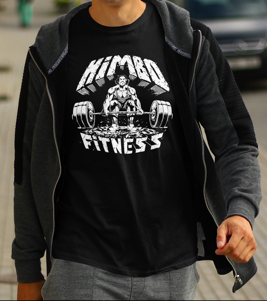 Himbo Fitness Lifting Art Bold Gym Enthusiast T-Shirt