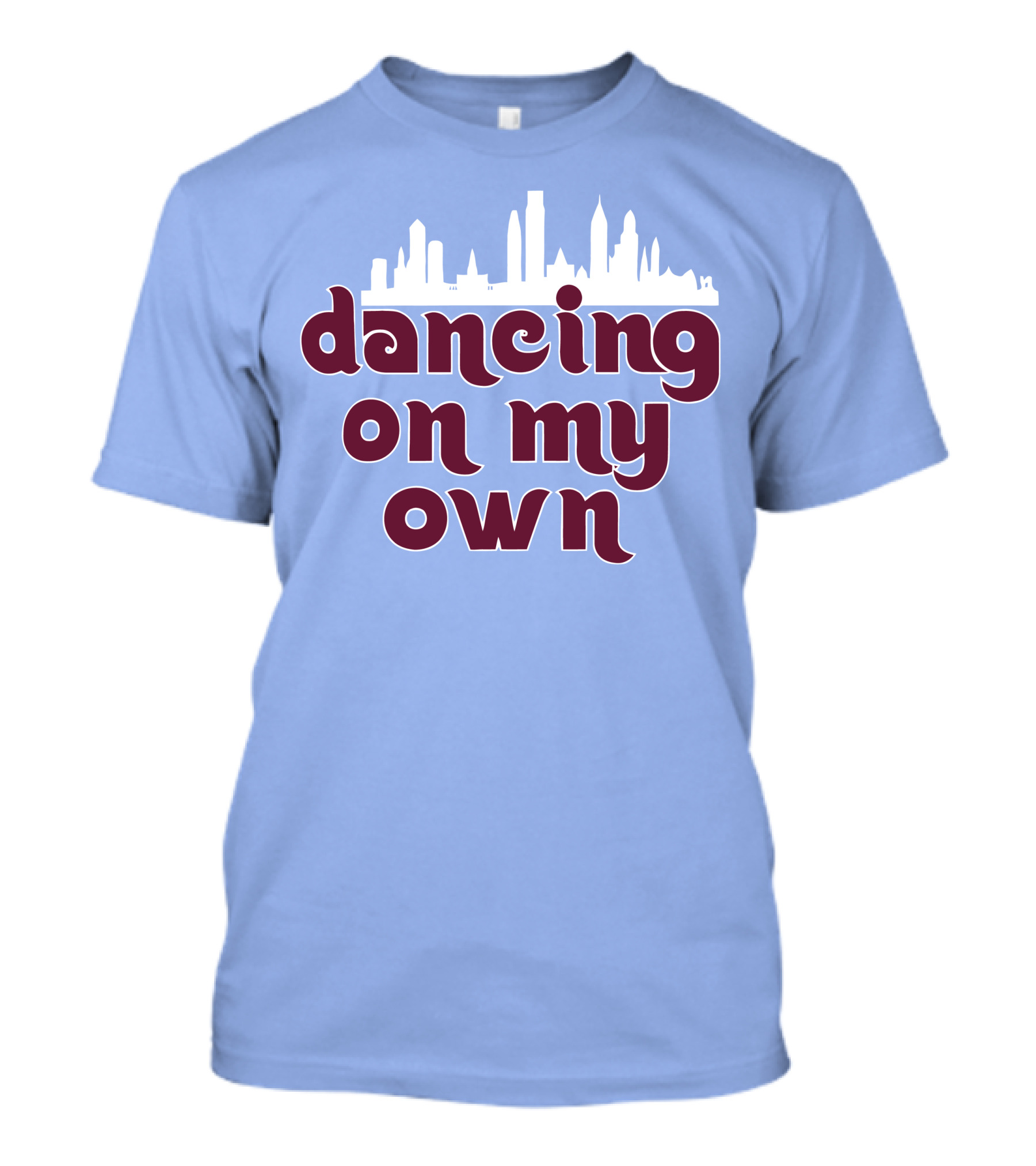 Phillies Dancing On My Own City Skyline T-Shirt