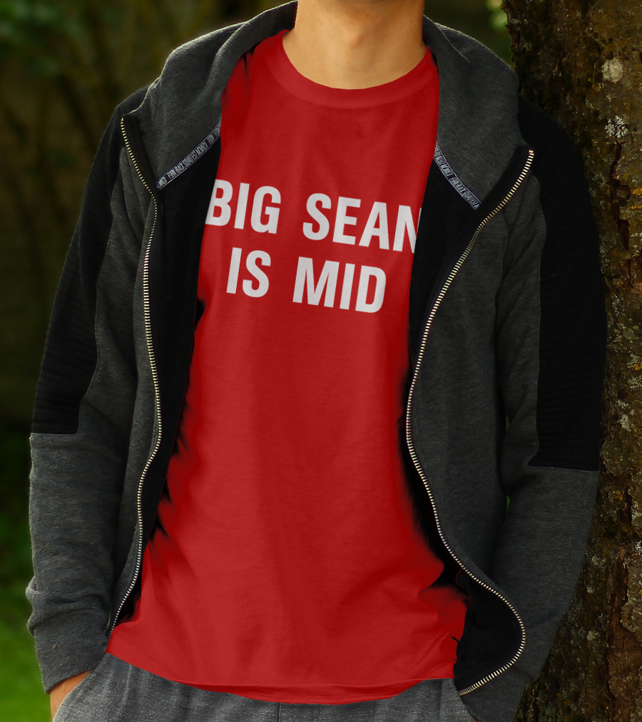 Big Sean Is Mid Statement In T-Shirt